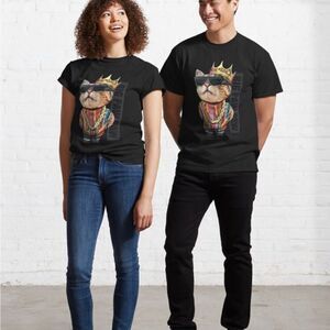 Big Paw Paw Parody Cat Short Sleeve T-Shirt